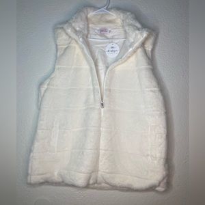 Faux fur vest